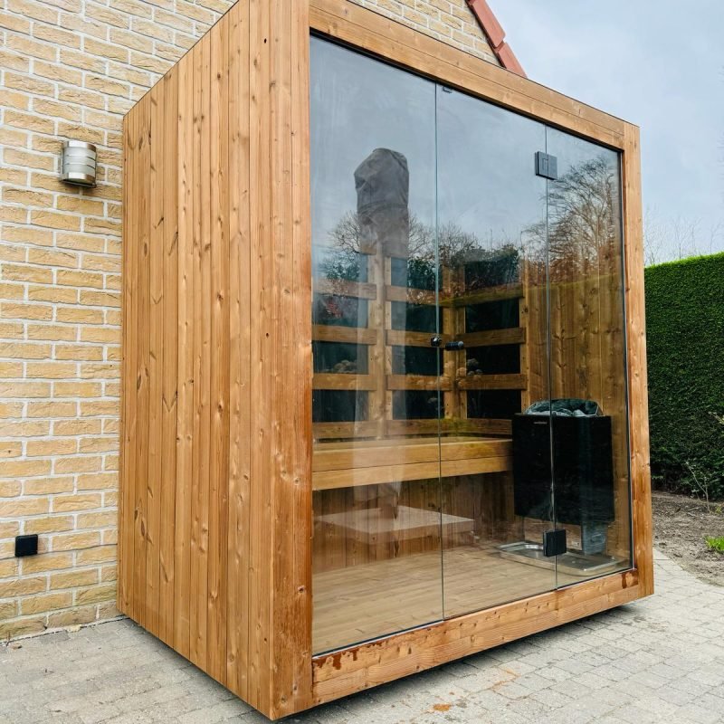 PUU3 compact KUUBI combi sauna